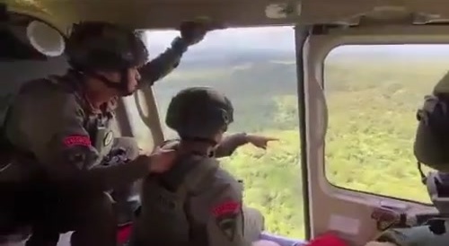 【動画あり】インドネシア警察による空襲