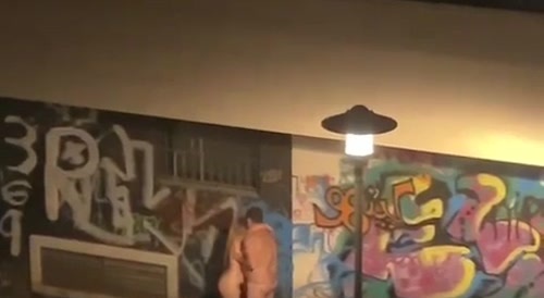 【動画あり】路上でのセックス