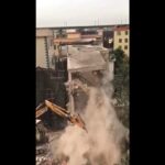 中国の解体現場